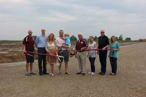 Ribbon Cutting Ceremony for Hartke Subdivision
