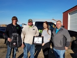 Dieterich High School Student Awarded Hall of FAME Award