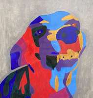 Library Showcasing Artwork of Dieterich Students